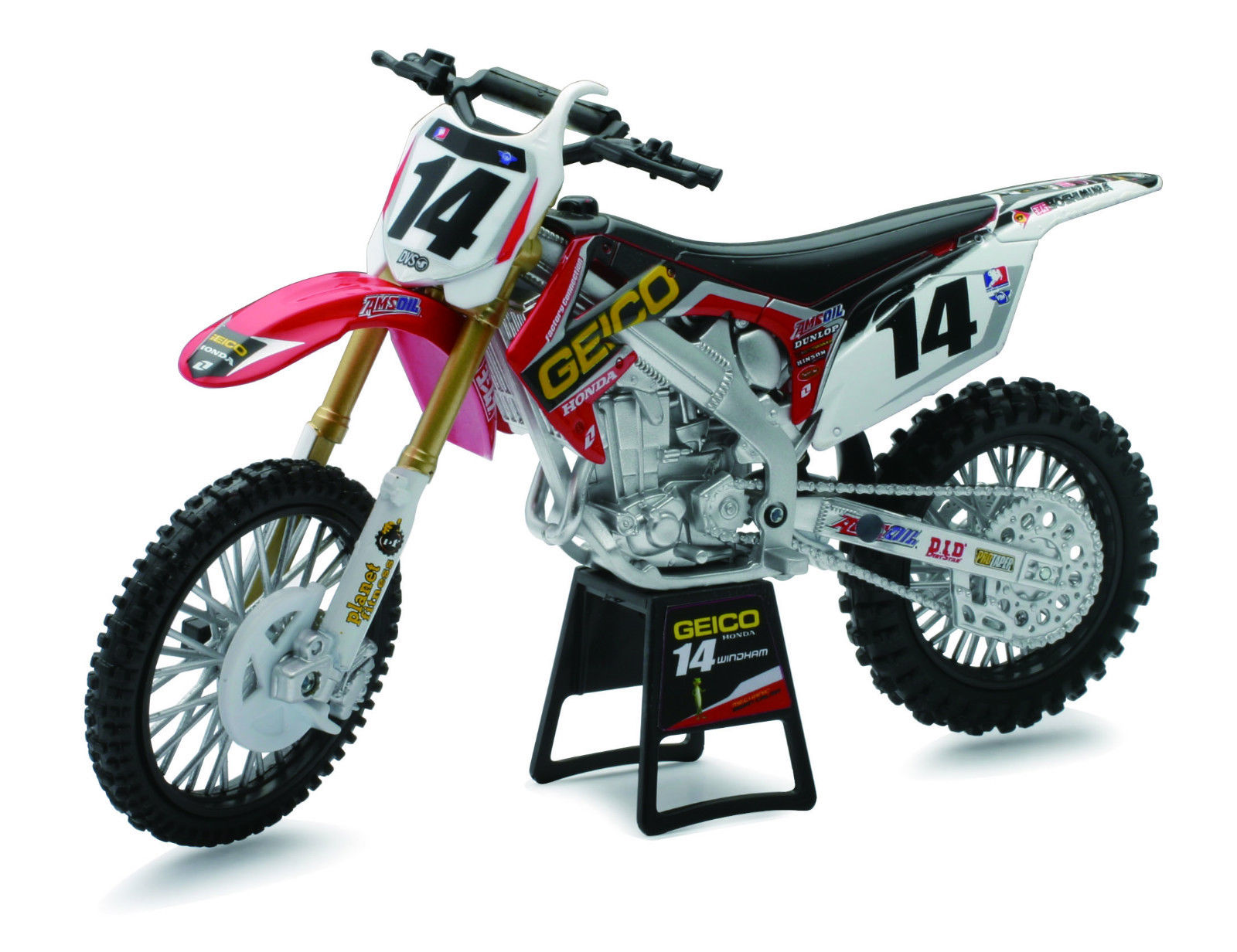 Honda CRF450R 2012 K. Windham No.14 Geico Powersports - 1:12